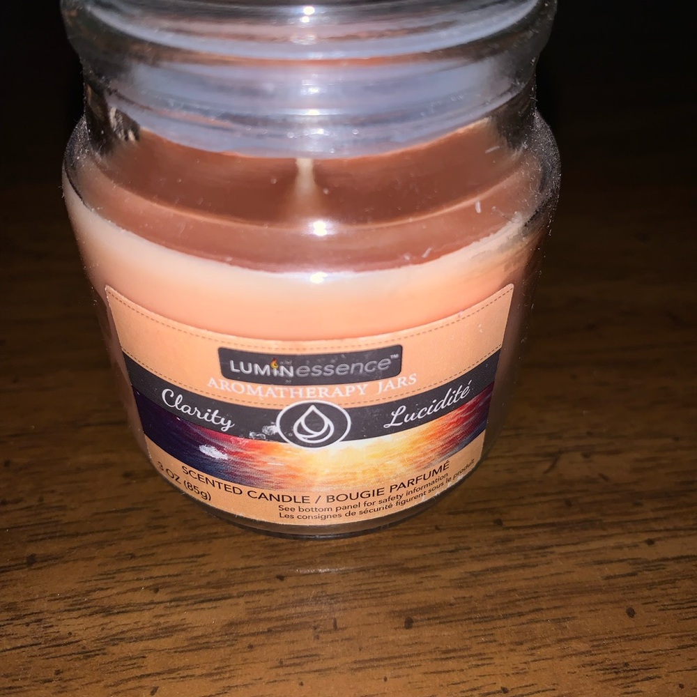 Luminess Clarity Aromatherapy Jar Candle - Peach